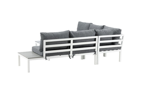 Nest outdoor Axel 2 delige tuin loungeset grijs - met zitkussens - vtwonen shop