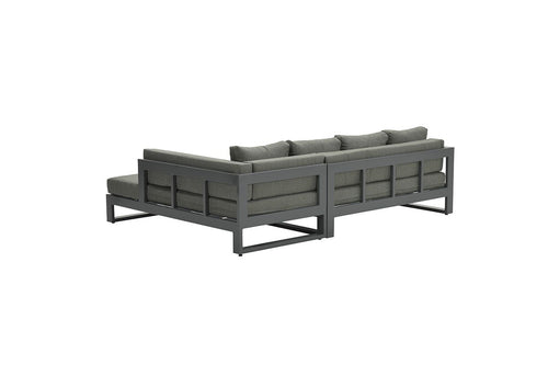 Garden Impressions Esmee loungeset links carbon black mystic grey - vtwonen shop