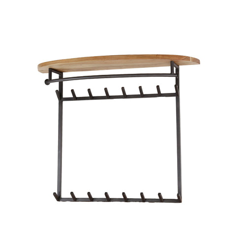 Giga Meubel Kapstok Round - Acaciahout - 16 Haken - 100x30x80cm - vtwonen shop