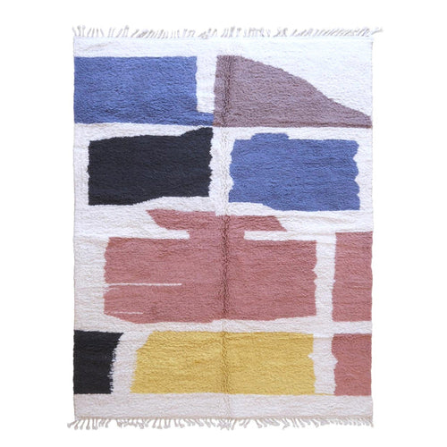 AFK Living vloerkleed Berber - handgemaakt - Wol - 246 x 348 cm