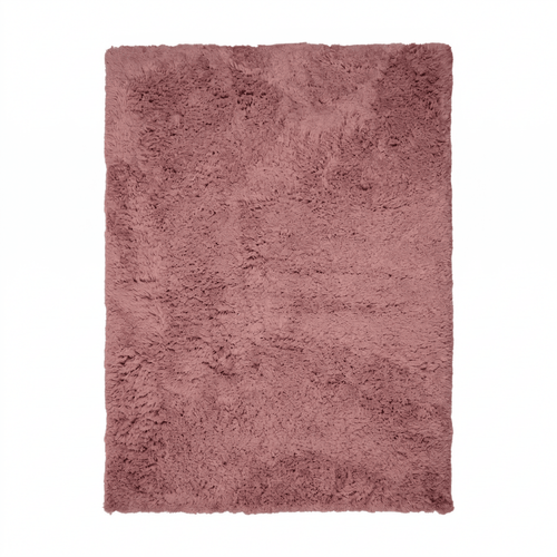 Hoogpolig vloerkleed Pilo Darkpink Polyester Interieur05