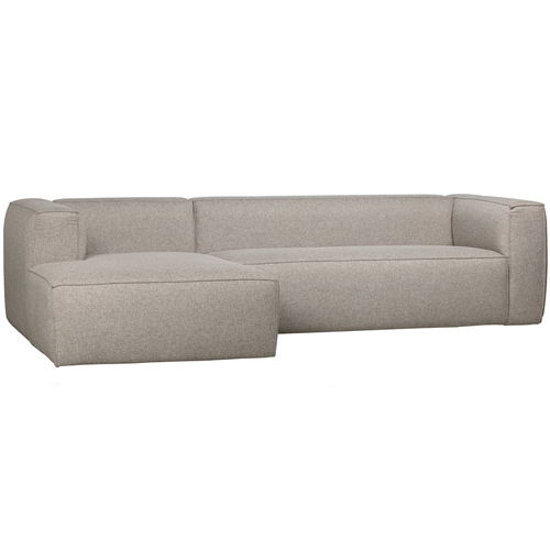 WOOOD hoekbank incl. kussens links Bean - Grijs -73x305x96 - vtwonen shop