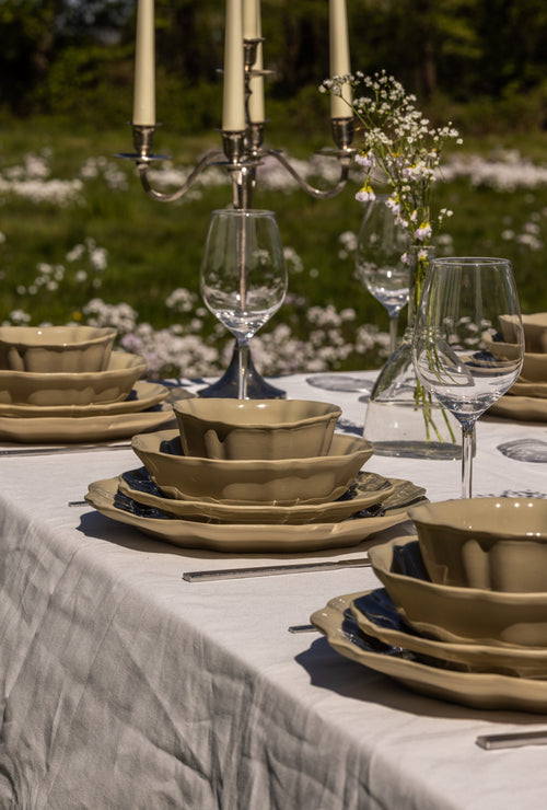 Mimo Homeware serviesset Wild Olive - 4-delig - 2 personen