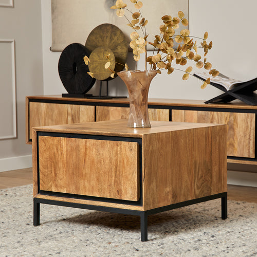 Starfurn  bijzettafel RichWood - bruin - 60x60x40cm