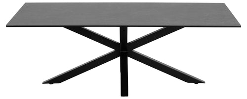 Rebellenclub Salontafel Cardiff - 130 x 70 cm - Zwart - vtwonen shop