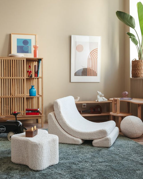 Wigiwama Maanstoel - Roomwit