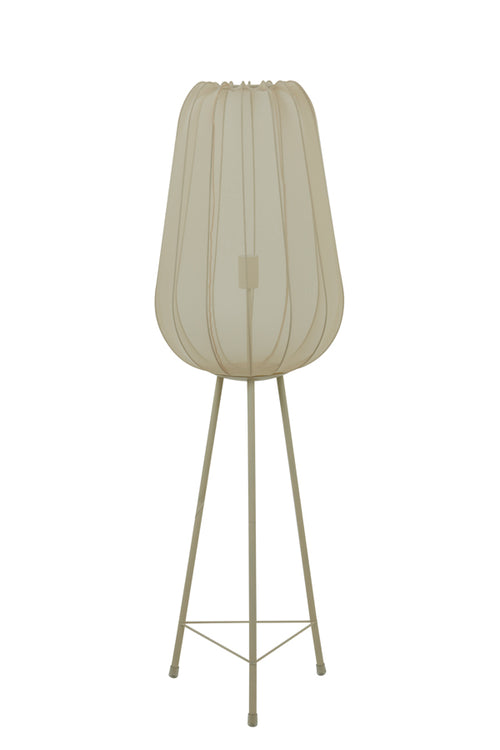 Light & Living vloerlamp PLUMERIA - Ø42x132cm - Beige - vtwonen shop
