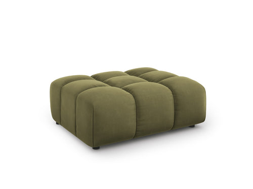 Cosmopolitan Design Poef Sky flueel, lichtgroen - 80x102x43cm