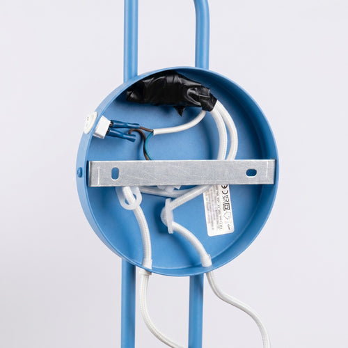 Sollux Lighting Wandlamp NOX 2 lichtblauw met schakelaar - 150x80x30cm
