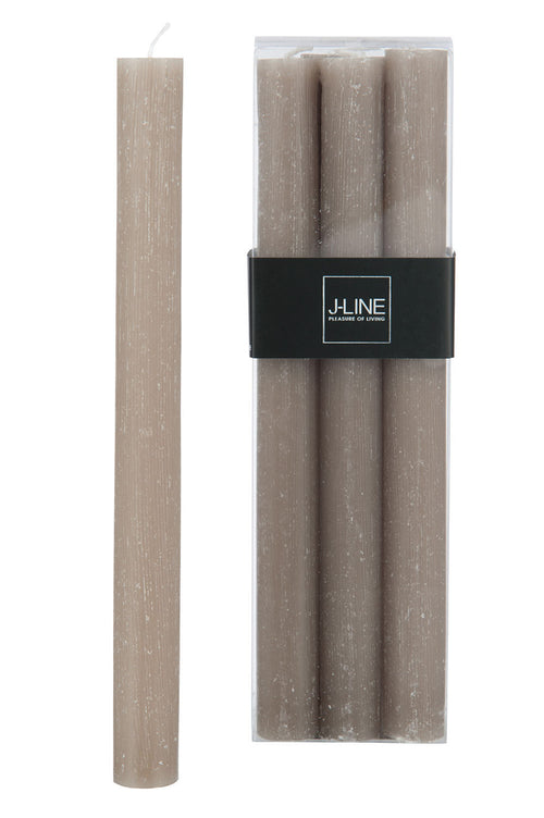 J-Line tafelkaars Topo - grijs - 9U -  doos van 6