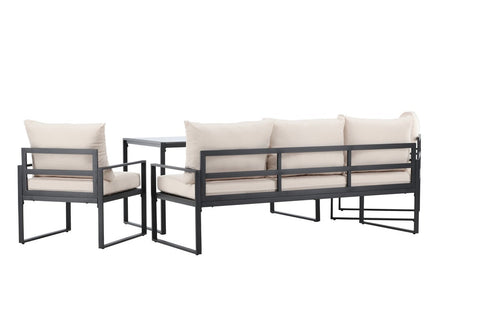 Rebellenclub Loungeset Pelmo - Zwart