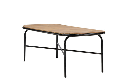 Rebellenclub Rechthoekige Tuintafel Aspen - 200 x 90cm - Naturel Hout - vtwonen shop