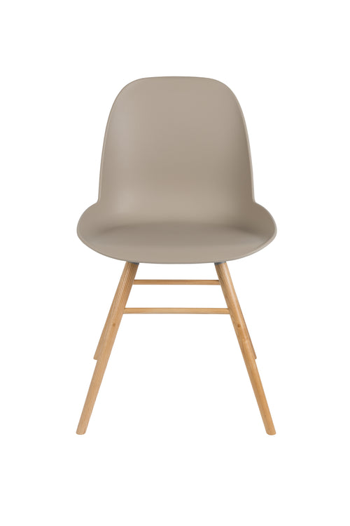 Zuiver Albert Kuip Eetkamerstoelen Taupe - Set van 2 - vtwonen shop