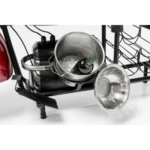 Kare Design Bartafel Motorbike Rood - vtwonen shop