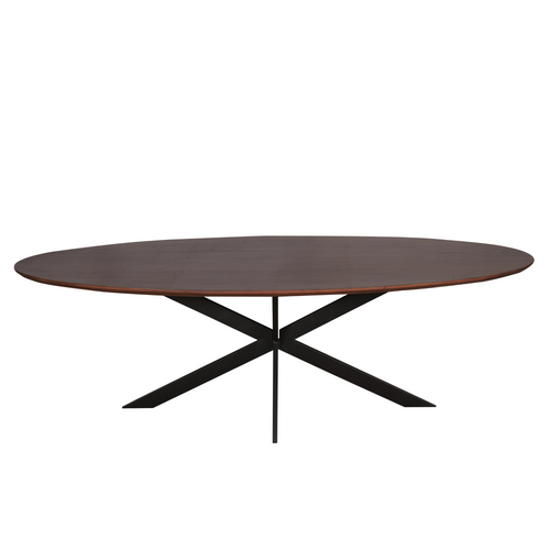 Starfurn  eettafel Ferris - bruin - 110x240x76cm - vtwonen shop