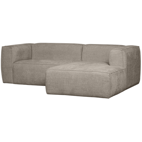 WOOOD chaise longue rechts Bean - Melange - Travertin - 73x254x178 - vtwonen shop