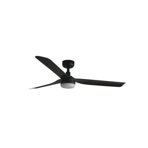 Faro Punt Punt 132cm LED plafondventilator matzwart CCT