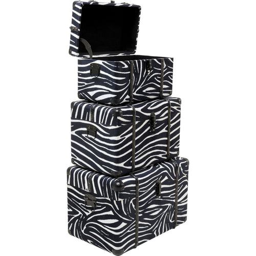 Kare Design Koffer Wild Animal zebra (3/Set)