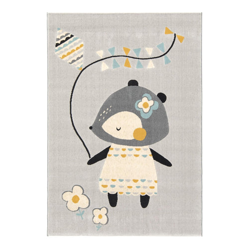 AFK Living vloerkleed Jolly - voor kinderen - grijs - 120 x 170 cm - vtwonen shop