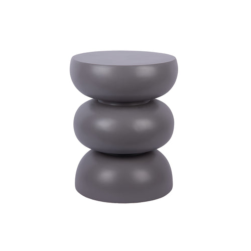 Leitmotiv kruk Curva - grijs - Ø35.5cm