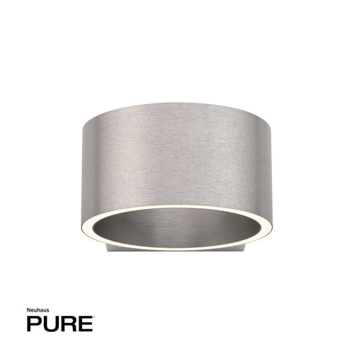 Neuhaus PURE wandlamp Clipse - 2 lichts - 19.7  x 8   cm - mat chroom