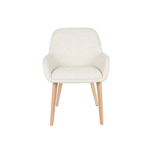 Housecraft Living Loua Eetkamerstoelen Off-White - Set van 2 - vtwonen shop