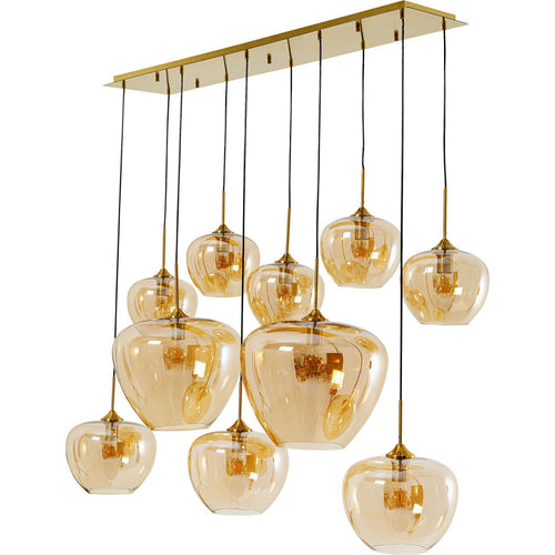 Kare Design Hanglamp Sphere 10 amber