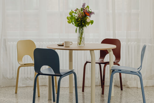 noo.ma MEKO Tafel - Frosty Blue & Piazza Beige