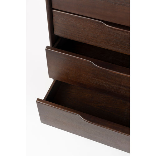 Dutchbone Elroy Ladekast Laag 120 cm Walnootkleur Bruin