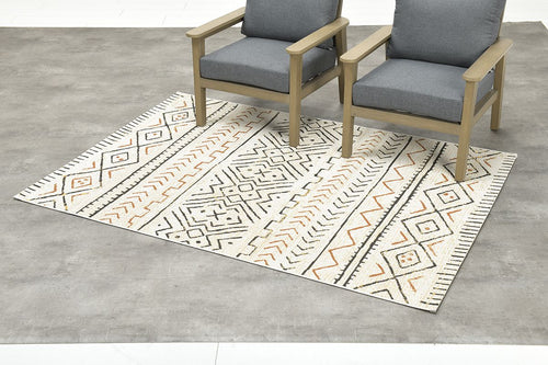 Malawi karpet - 120x170 cm - oker