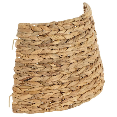 Mica Decorations Kerstboomrok H26 x D47 cm - Kerstboommand - Bruin - Gevlochten Zeegras