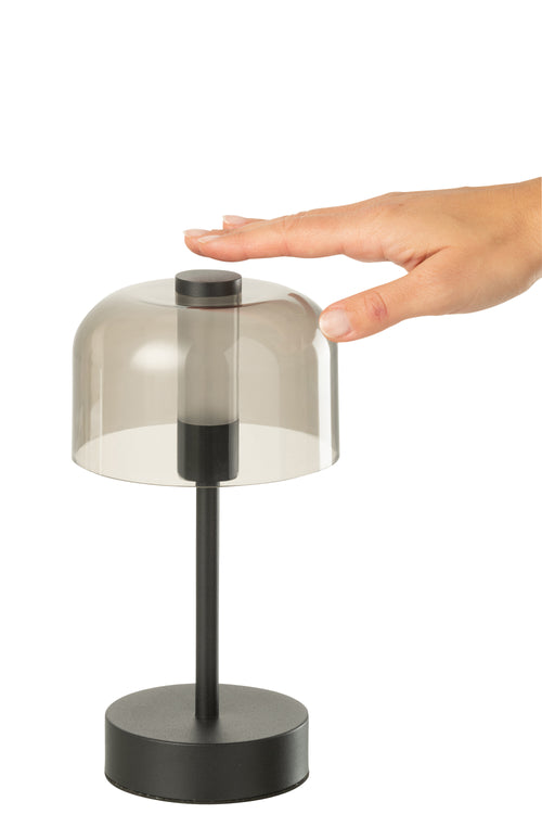 J-Line tafellamp Woa - metaal - zwart