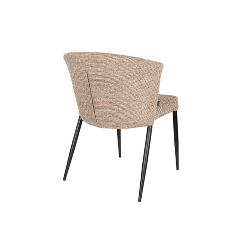 Dutchbone Georgia Eetkamerstoelen Bruin - Set van 2