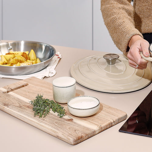 Salt & Pepper - Kom 9xH3cm ivoor Meridian - Set van 4 - vtwonen shop