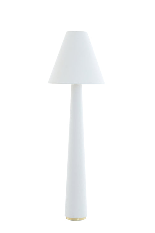 Light & Living vloerlamp DEVIA - wit - Ø50x168cm - vtwonen shop