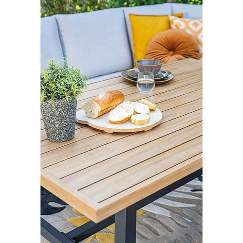 Garden Impressions lounge dining set Lissabon valley sand - 5-delig