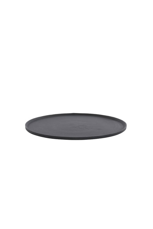 Light & Living decoratie schaal Maes - zwart - 40x40x1.5 cm