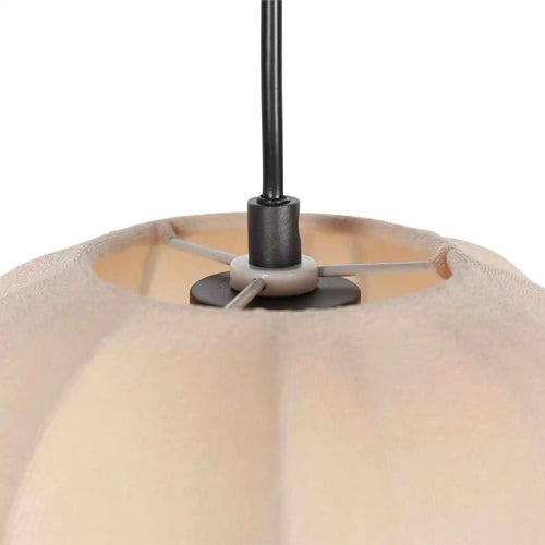 Anne Light & home hanglamp Sable - 1 lichts - 25  x 150   cm - creme