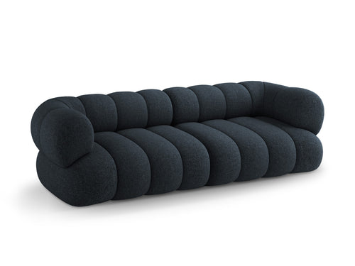 Cosmopolitan Design Bank Koge 4-zits, chenille marineblauw - 95x240x70cm