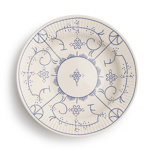 Royal Boch Copenhague bord diep - Ø24,5cm - set van 6
