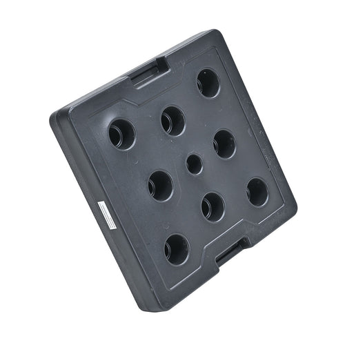 Hippo parasolvoet - beton - 25 kg - zwart - vtwonen shop