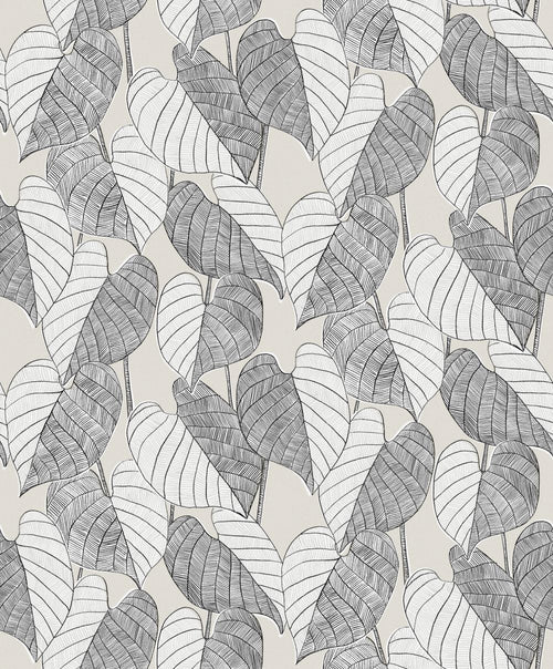 Masureel behang bladeren beige - 53 cm x 10.05 m - 631831 - vtwonen shop