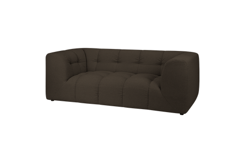noo.ma Bolbi 2-zitsbank - Chocolate Brown Bouclé, soft zitcomfort