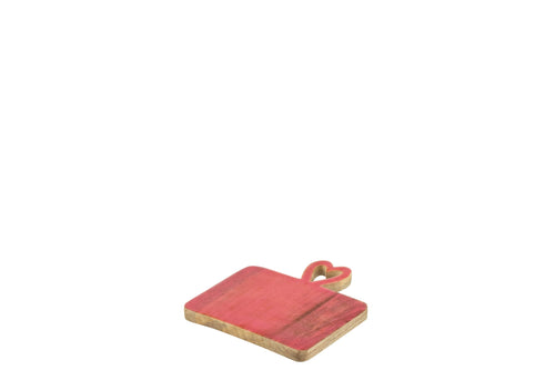 J-Line plateau - hout - roze