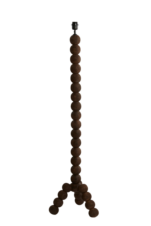 Light & Living vloerlamp VEGLIO - Ø35x130cm - bruin