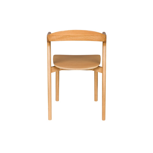 Zuiver Northwood Eetkamerstoelen Armleuning Hout Naturel - Set van 2