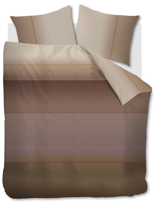 Kardol dekbedovertrek Mimic - 240x200/220 cm - steenrood