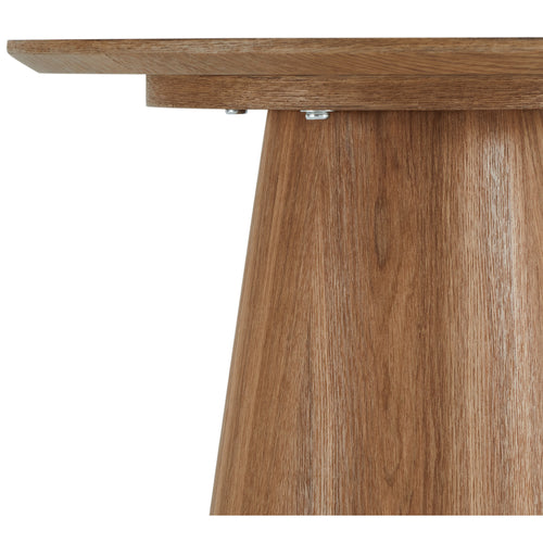 Furnhouse ronde salontafel Tango - Natuurlijk eikenhout - Ø 45 cm