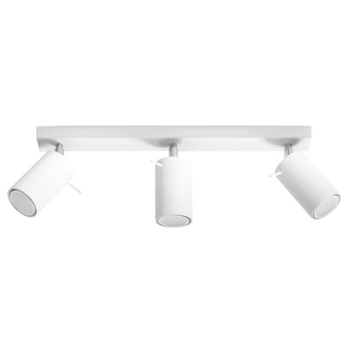 Sollux Lighting Plafondlamp RING 3 wit - 45x6x16cm