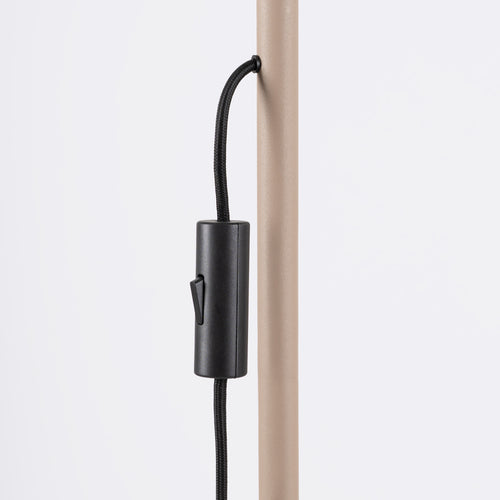 Sollux Lighting Vloerlamp KARBON 3 taupe - 30x30x155cm